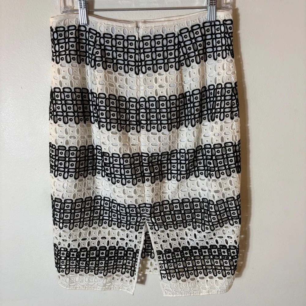 Banana Republic Rugby‎ Lace Pencil Skirt Size 8